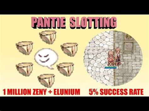 how to slot pantie ragnarok|how to make undershirt slotted/ undershirt easy craft .